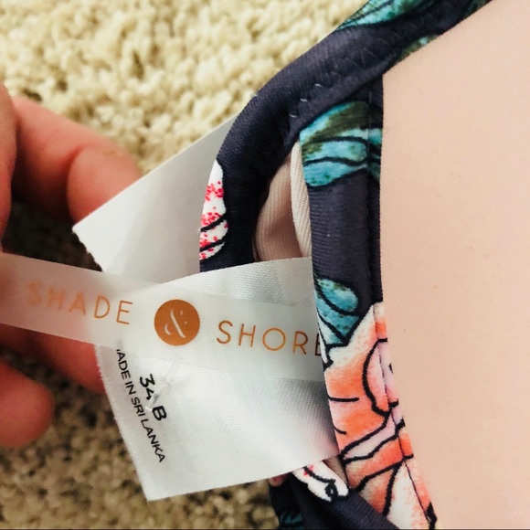 Shade & Shore Twist Front Light Lift One Piece - Picture 2 of 8